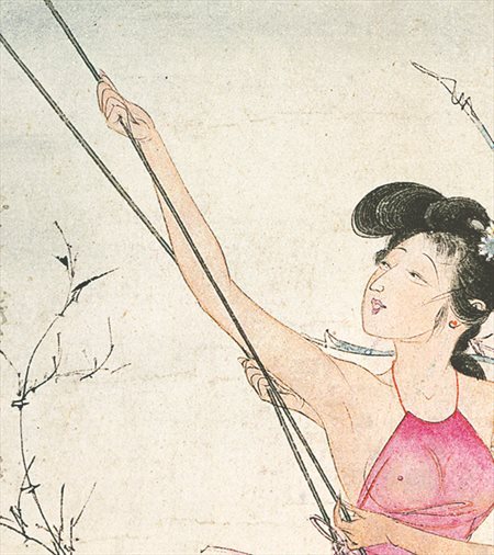 相山-胡也佛的仕女画和最知名的金瓶梅秘戏图